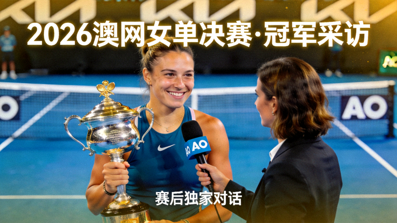 2026年澳网女单决赛赛后冠军采访视频封面